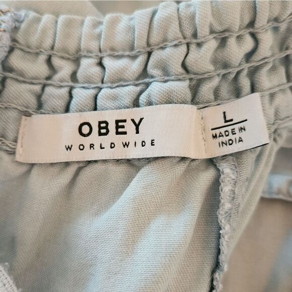 Obey Denim Mini Dress - Picture 9 of 11